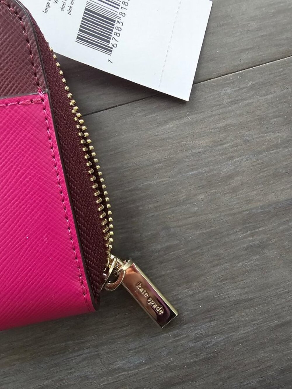 Kate Spade- Large zip Wallet NWT - Picture 3 of 8